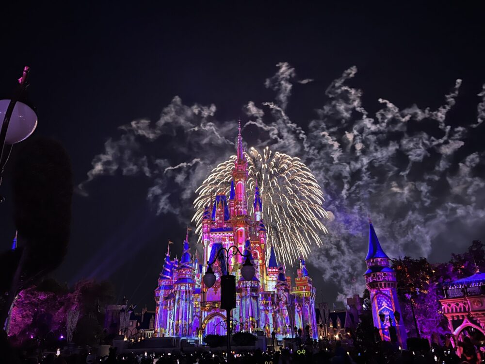 disney world new year's eve fireworks magic kingdom