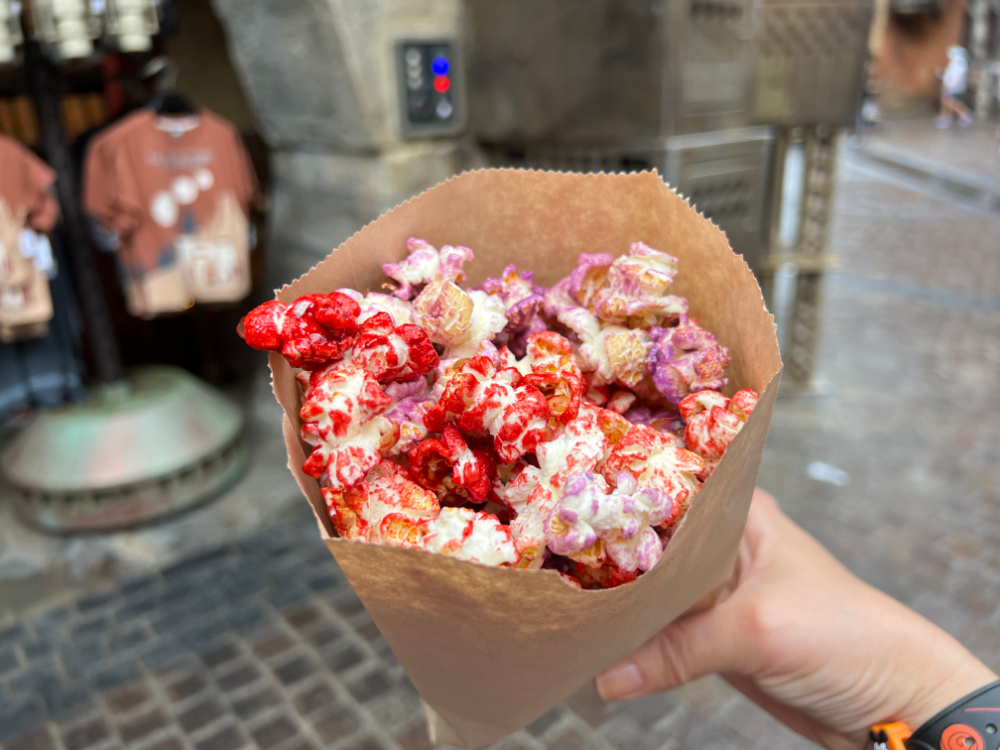 Best Snacks at Hollywood Studios - outpost popcorn