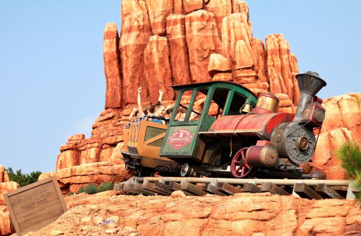 Disneyland 70th Anniversary - big thunder mountain railroad