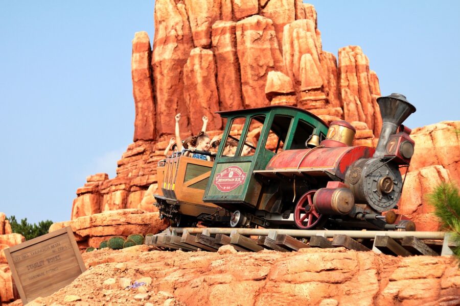 Disneyland 70th Anniversary - big thunder mountain railroad