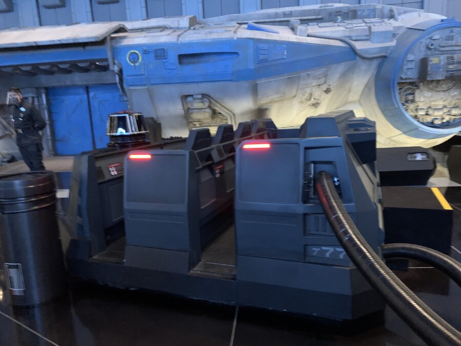 disney world single rider line - rise of the resistance interior