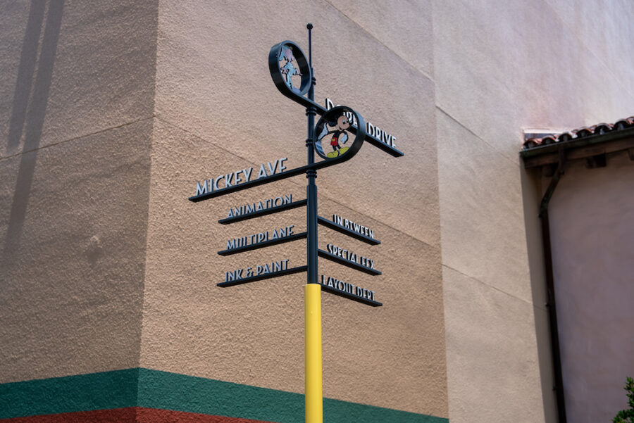 Magic of Disney Animation Courtyard at Walt Disney World Resort